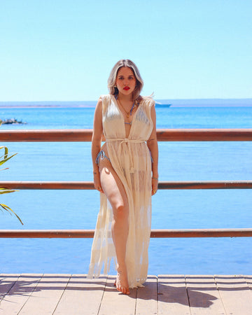 Vestido Balandra Deshilachado